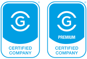Sellos de certificación GDR y GDR Premium