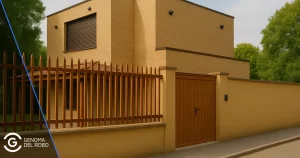 Casa parentemente bien protegida pero que muestra algunos de los fallos más comunes en seguridad residencial.